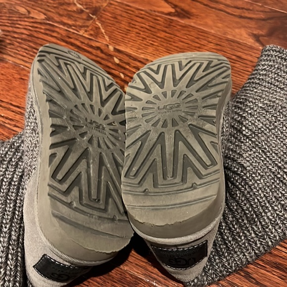 Grey crocheted Ugg boots - Picture 5 of 6